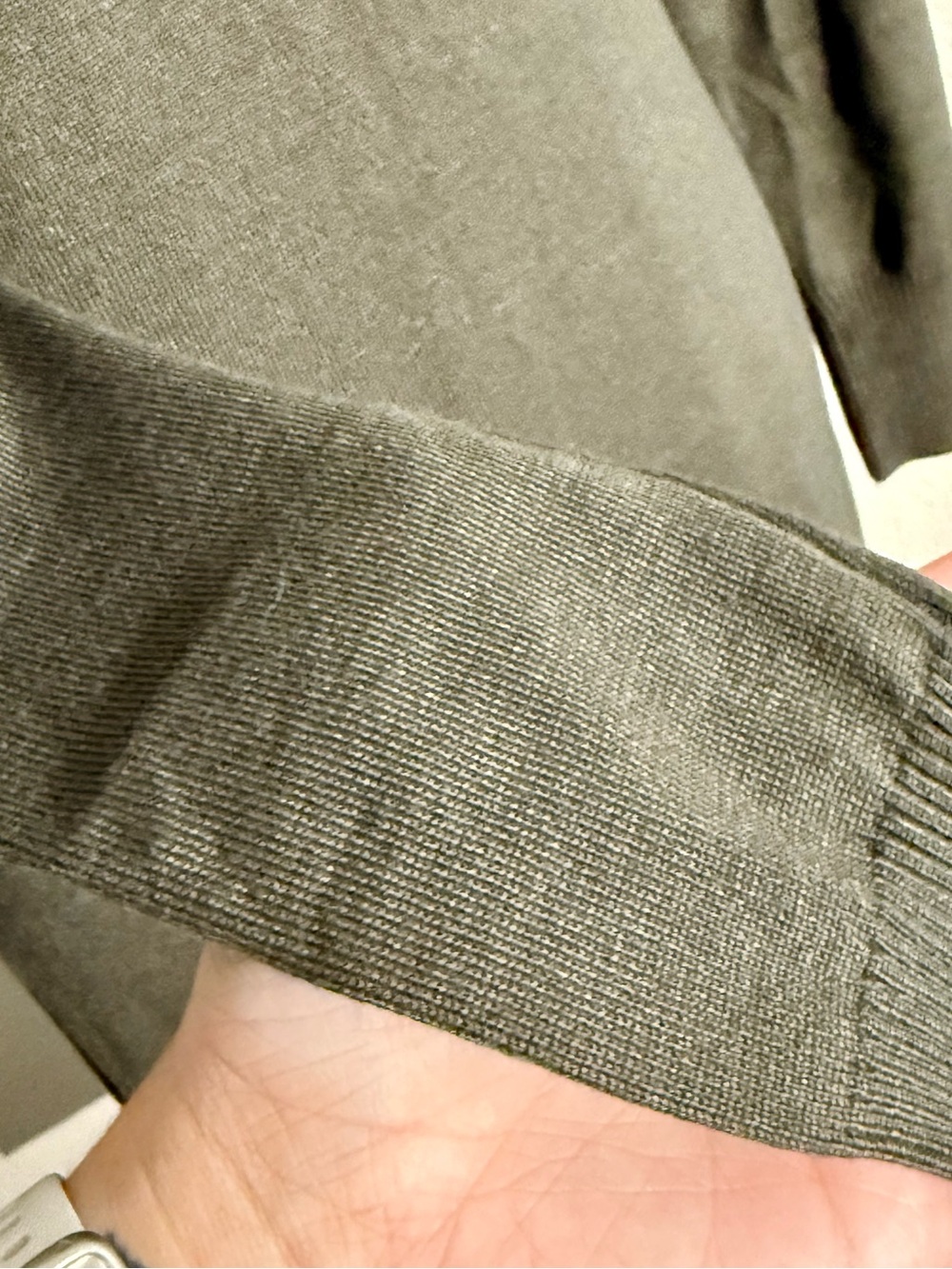 Miracle USA Dark Olive Green Longline Duster Cardigan NWT Medium - Picture 13 of 13